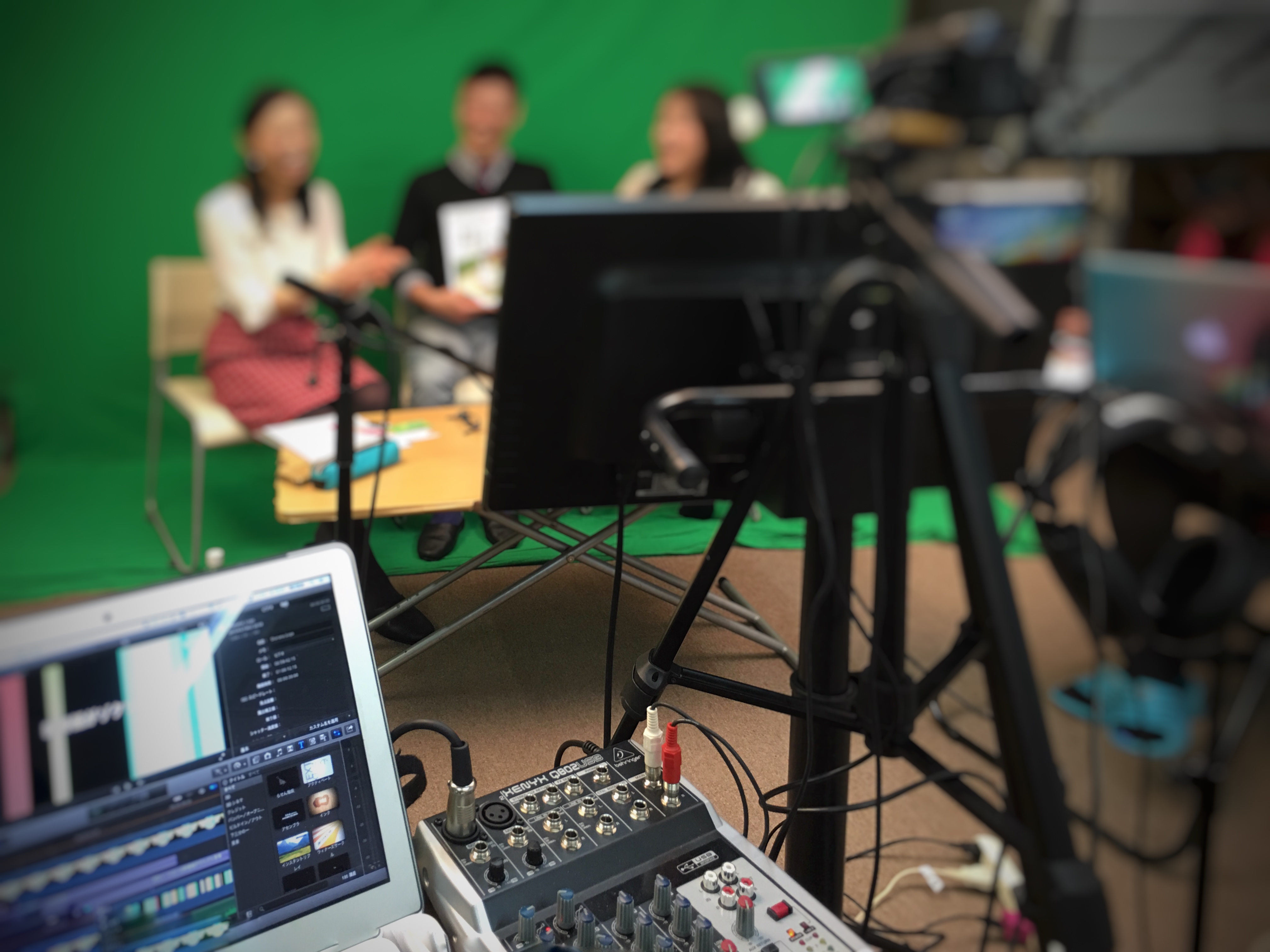 シャナナ TV 撮影風景